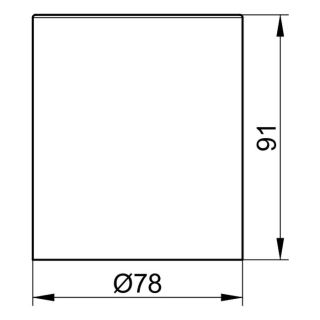 Стакан Keuco Edition 19052009000 из натурального хрусталя